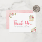 甘い小さなカボチャ感謝してい君 ノートカード (正面/裏面インサイチュ)