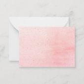 甘い小さなカボチャ感謝してい君 ノートカード (裏面)