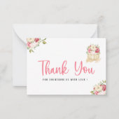 甘い小さなカボチャ感謝してい君 ノートカード (正面)