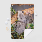 甘い小さなコアラ ゴルフタオル (インサイチュ)