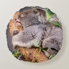 甘い小さなコアラ ラウンドクッション