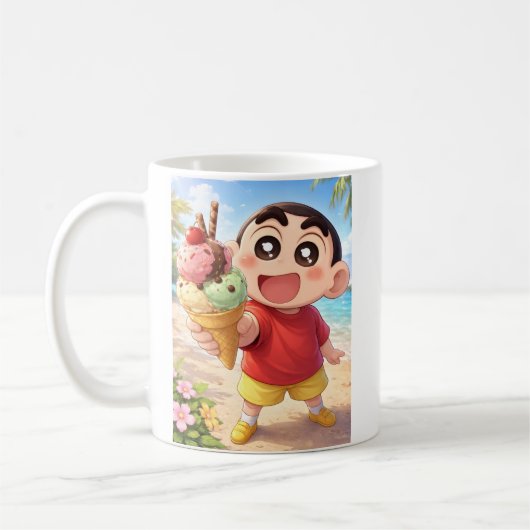 甘い小さなサプライズ コーヒーマグカップ (左)