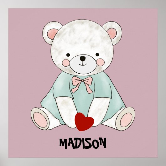 甘い小さなテディ ポスター (正面)