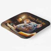 甘い小さなネズミ ペーパープレート (傾斜あり)