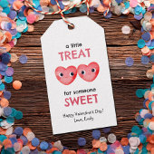 甘い小さなハート ギフトタグ