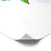 甘い小さなバニーのポスター ポスター (角)