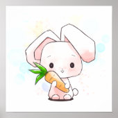 甘い小さなバニーのポスター ポスター (正面)