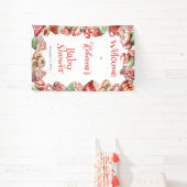 甘い小さなベビーキャンディフレーム赤ちゃんシャワー 横断幕 (インサイチュ)