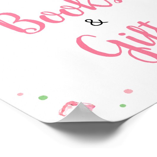 甘い小さなベビースイカの本とギフト ポスター (角)