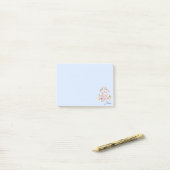 甘い小さなマウス名を追加Color Post-it N ポストイット (デスク上)