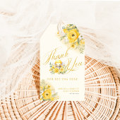 甘い小さなミツバチ赤ちゃんシャワーありがとう ギフトタグ