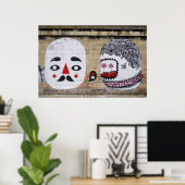 甘い小さな口ひげ ポスター (ホームオフィス)