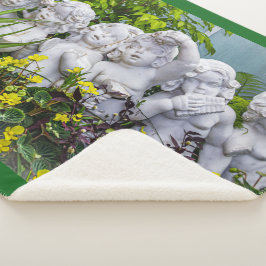 甘い小さな天使… シェルパブランケット