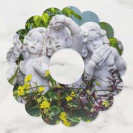 甘い小さな天使… ワイングラスタグ