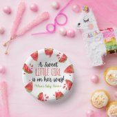 甘い小さな女の子スイカの赤ちゃんシャワー ペーパーボウル (パーティー)