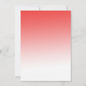 甘い小さな女の子スイカをテーマにした招待状 招待状 (裏面)