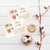 甘い小さな女の子ボホ服ブックスベビー エンクロージャーカード