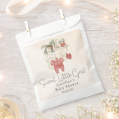 甘い小さな女の子ボホ衣服赤ちゃんシャワー フェイバーバッグ (クリップ留めされた状態)