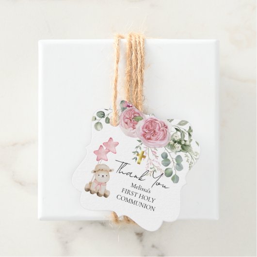 甘い小さな子羊の緑の最初の聖餐式 フェイバータグ (インサイチュ)