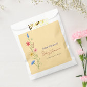 甘い小さな山花が道を進んでいる フェイバーバッグ (封をした状態)