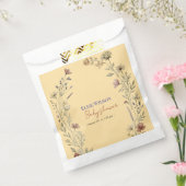 甘い小さな山花が道を進んでいる フェイバーバッグ (封をした状態)