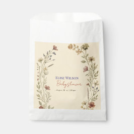 甘い小さな山花が道を進んでいる フェイバーバッグ