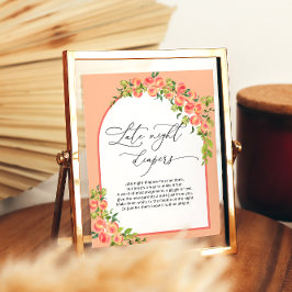 甘い小さな桃の深夜おむつゲーム ポスター