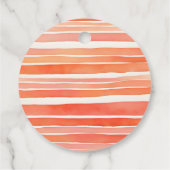 甘い小さな桃の赤ちゃん感謝していシャワーあなたが好き フェイバータグ (裏面)