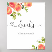 甘い小さな桃の飲み物あなた救済自身のポスター ポスター (正面)