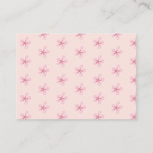 甘い小さな桃 アドバイスカード (裏面)