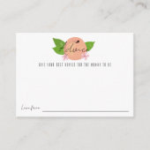 甘い小さな桃 アドバイスカード (正面)