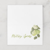 甘い小さな梨 プレイスカード (外部開封)