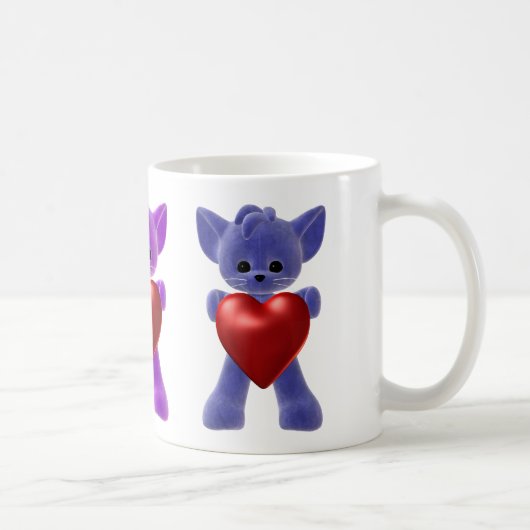甘い小さな狐 コーヒーマグカップ (右)
