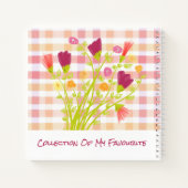 甘い小さな花のレシピ ノートブック (裏面)