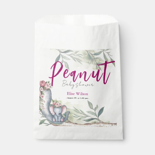 甘い小さな落花生が道を進んでいる フェイバーバッグ (正面)