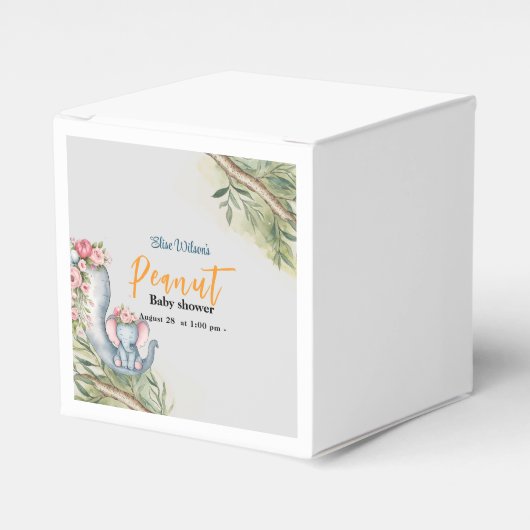 甘い小さな落花生が道を進んでいる フェイバーボックス (正面サイド)