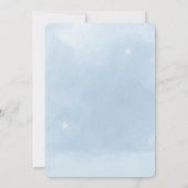 甘い小さな落花生が道を進んでいる 招待状 (裏面)