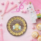 甘い小さな蜂蜜のベビーシャワー7"プレート ペーパープレート (パーティー)