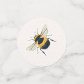 甘い小さな蜂蜜の赤ちゃんシャワー コンフェッティ (スモール正面)