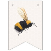 甘い小さな蜂蜜の赤ちゃんシャワー バンティングフラッグ (第2の旗)