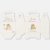 甘い小さな蜂蜜の赤ちゃんシャワー フェイバーボックス (見開き)