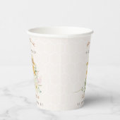 甘い小さな蜂蜜の赤ちゃんシャワー 紙コップ (右)