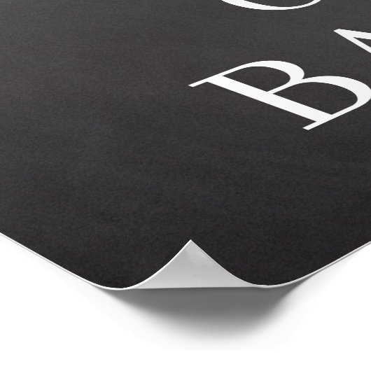 甘い小さな蜂蜜蜂の赤ちゃんシャワーポスター ポスター (角)