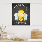 甘い小さな蜂蜜蜂の赤ちゃんシャワーポスター ポスター (キッチン)