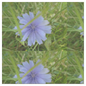 甘い小さな青い紫色の花生地 ファブリック (クローズアップ)