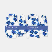 甘い小さな青い花の箱 フェイバーボックス (折り畳みなし)