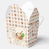 甘い小さな餃子Kwaiテーマベビーシャワー フェイバーボックス (オープン)