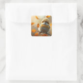 甘い小さな鳥の正方形のシール スクエアシール (バッグ)