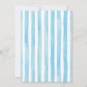 甘い小さな1夏レモンベビーシャワー 招待状 (裏面)