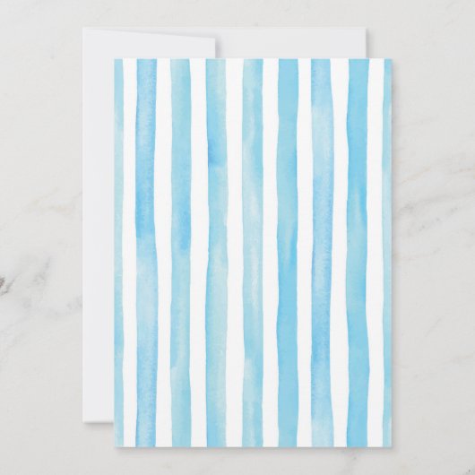 甘い小さな1夏レモンベビーシャワー 招待状 (裏面)